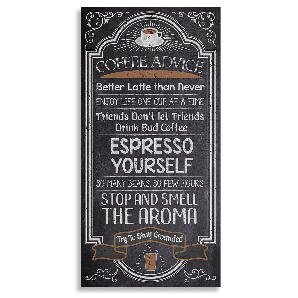 Coffee Advice - Canvas