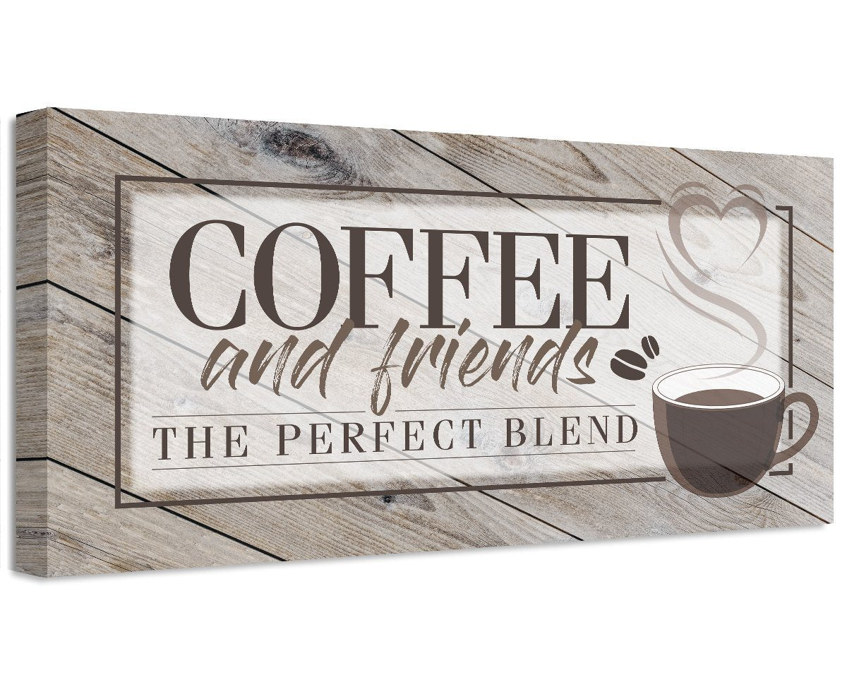 Coffee And Friends - Canvas