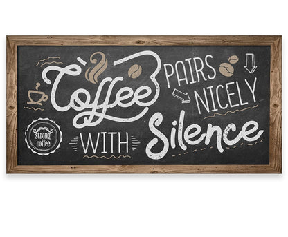 Coffee Pairs Nicely - Canvas