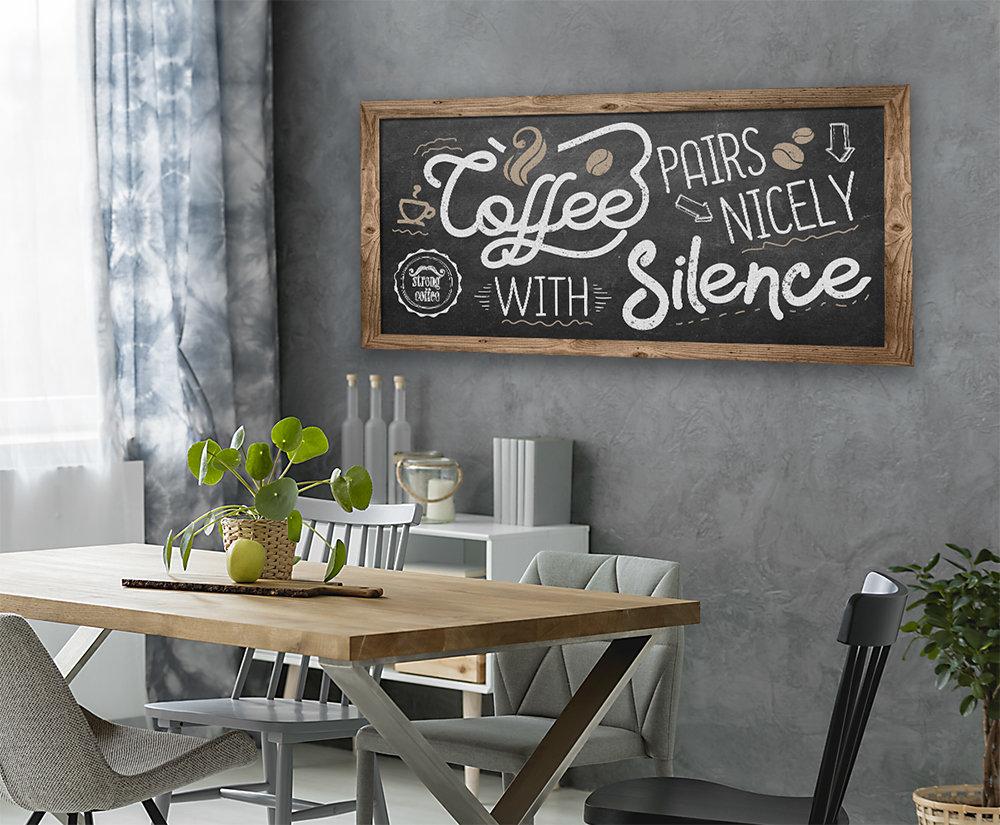 Coffee Pairs Nicely - Canvas