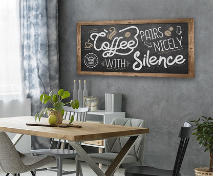 Coffee Pairs Nicely - Canvas
