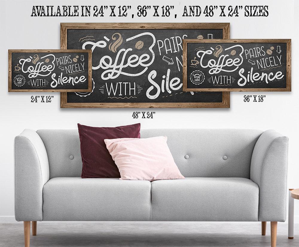 Coffee Pairs Nicely - Canvas