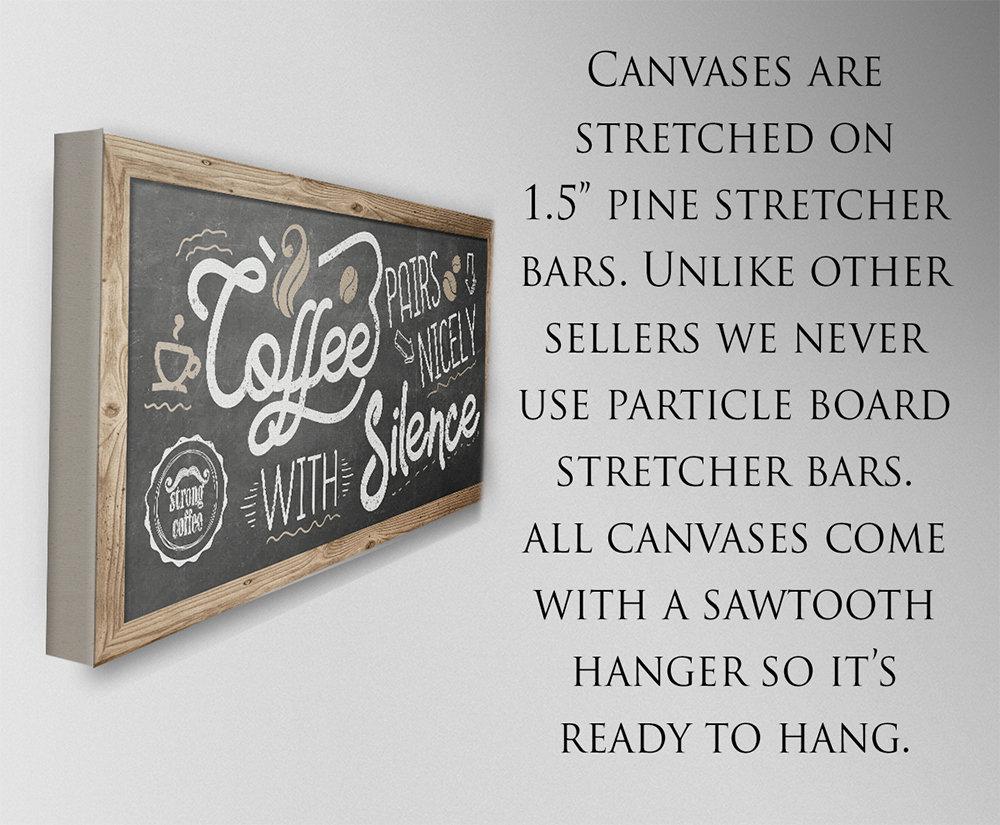 Coffee Pairs Nicely - Canvas