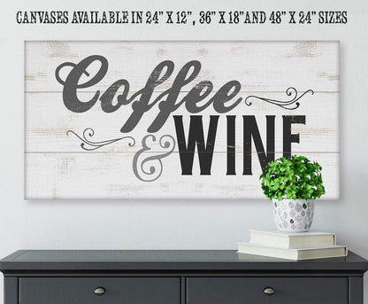 Coffee & Wine - Canvas