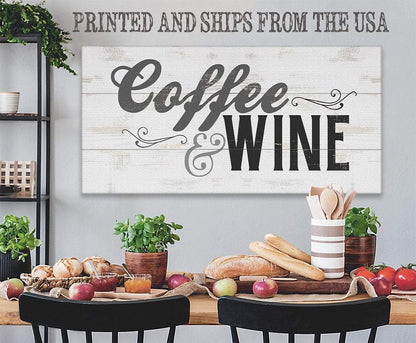 Coffee & Wine - Canvas
