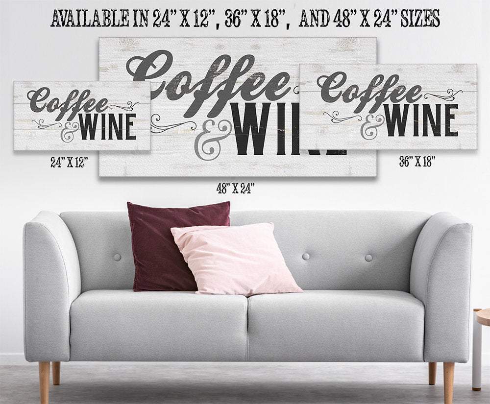 Coffee & Wine - Canvas