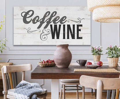 Coffee & Wine - Canvas