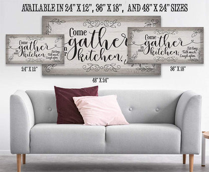 Come Gather - Canvas