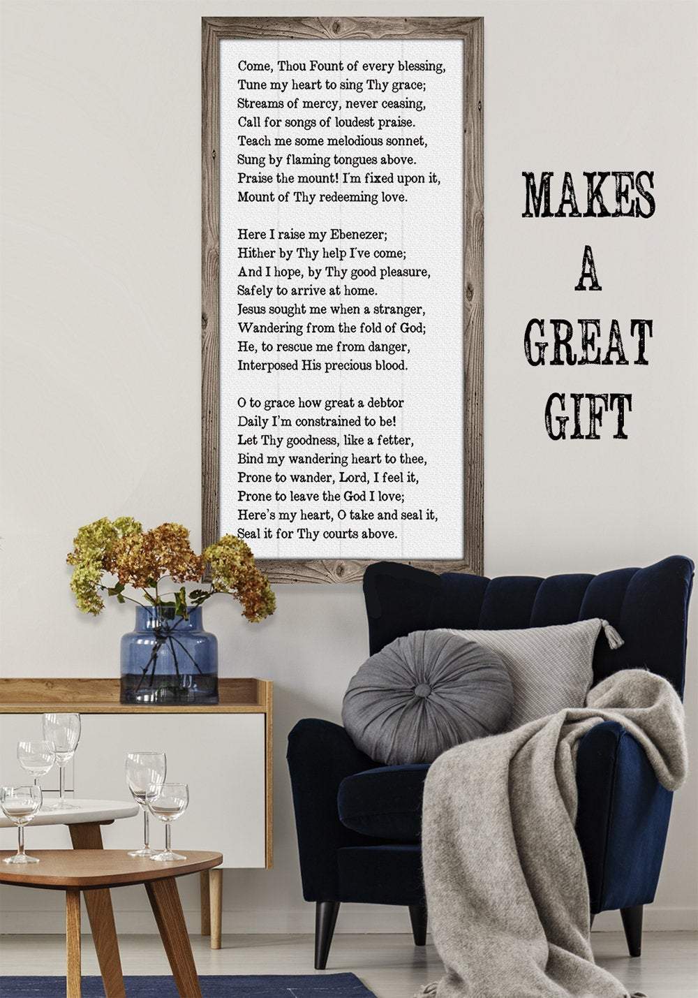 Come Thou Fount - Canvas