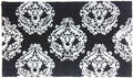 Damask Pattern Vinyl Backed Coco Mat