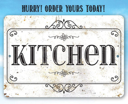 Kitchen - Metal Sign