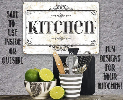 Kitchen - Metal Sign