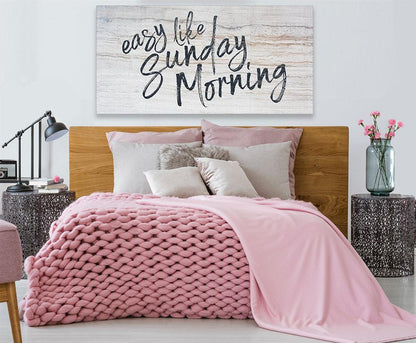 Easy Like Sunday Morning - Canvas
