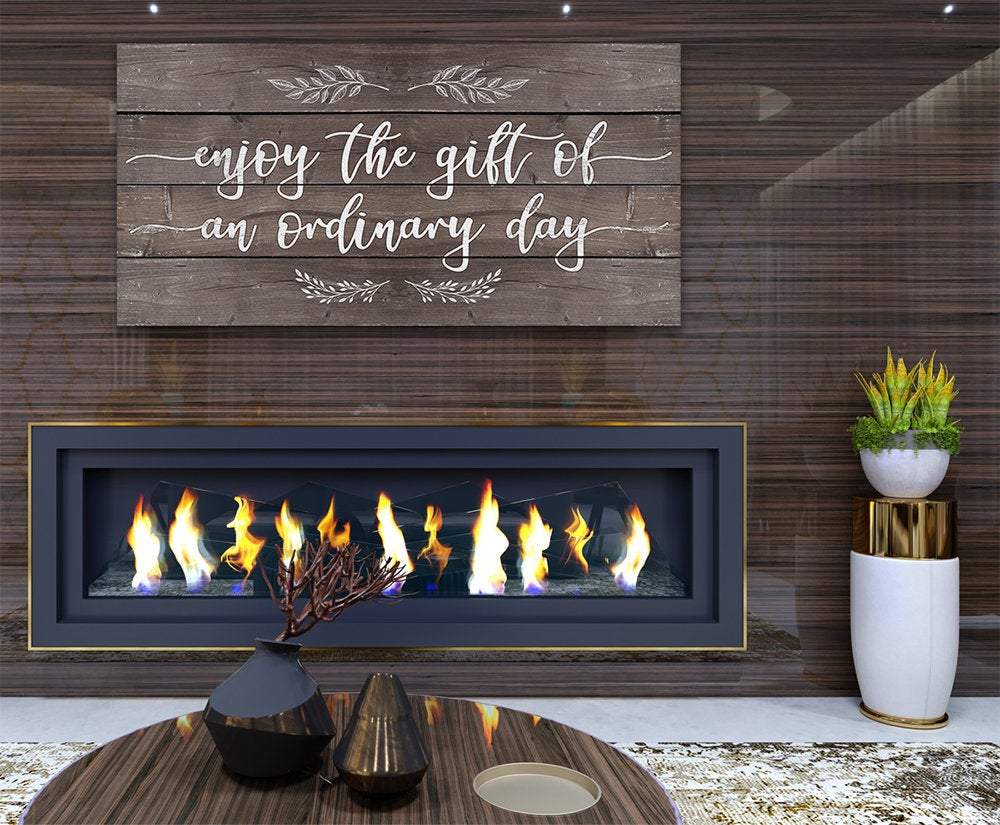 Enjoy The Gift of an Ordinary Day - Canvas