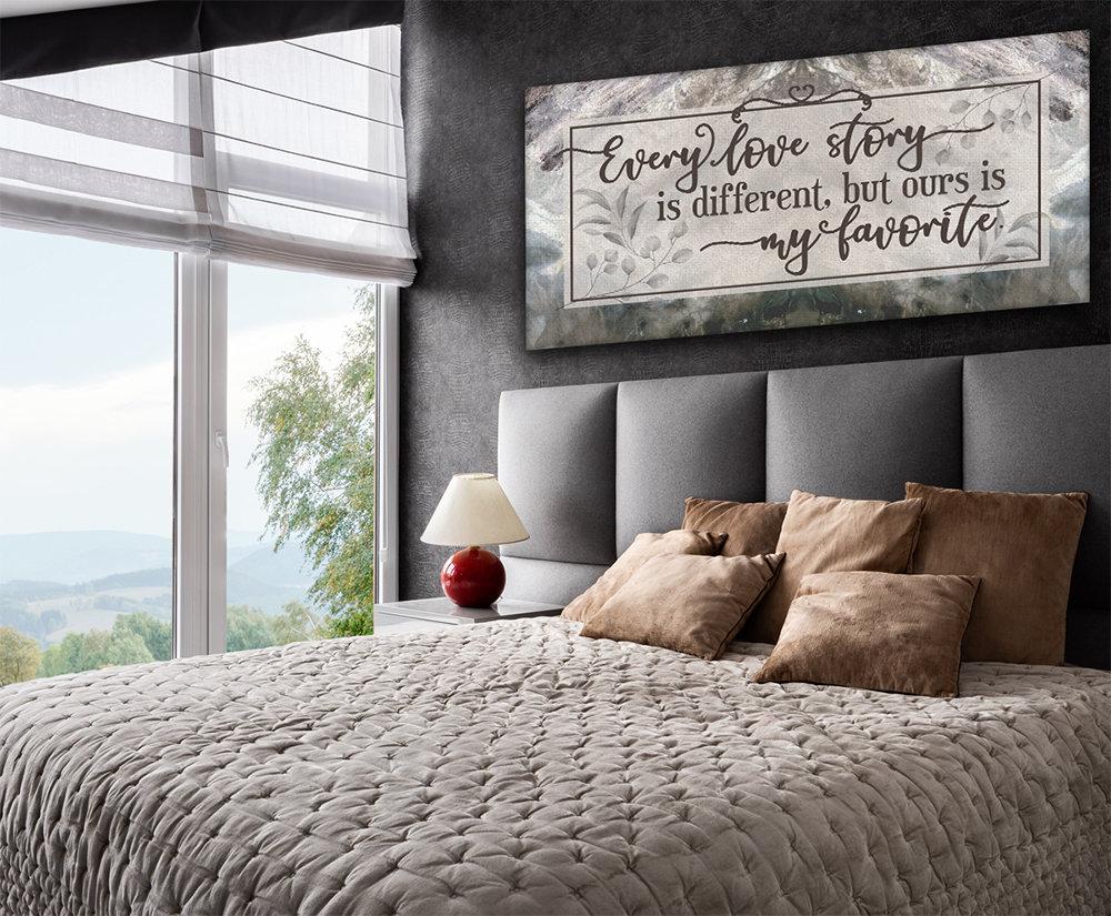 Every Love Story Is Beautiful - Canvas