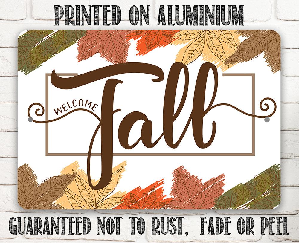 Fall - Metal Sign