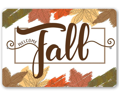 Fall - Metal Sign