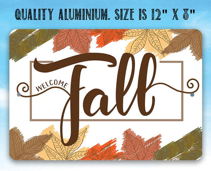 Fall - Metal Sign