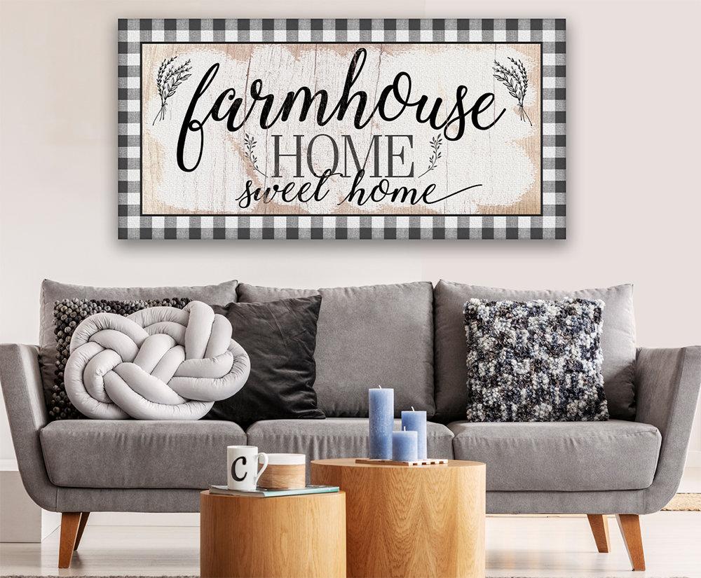 Farmhouse Home Sweet Home - Canvas