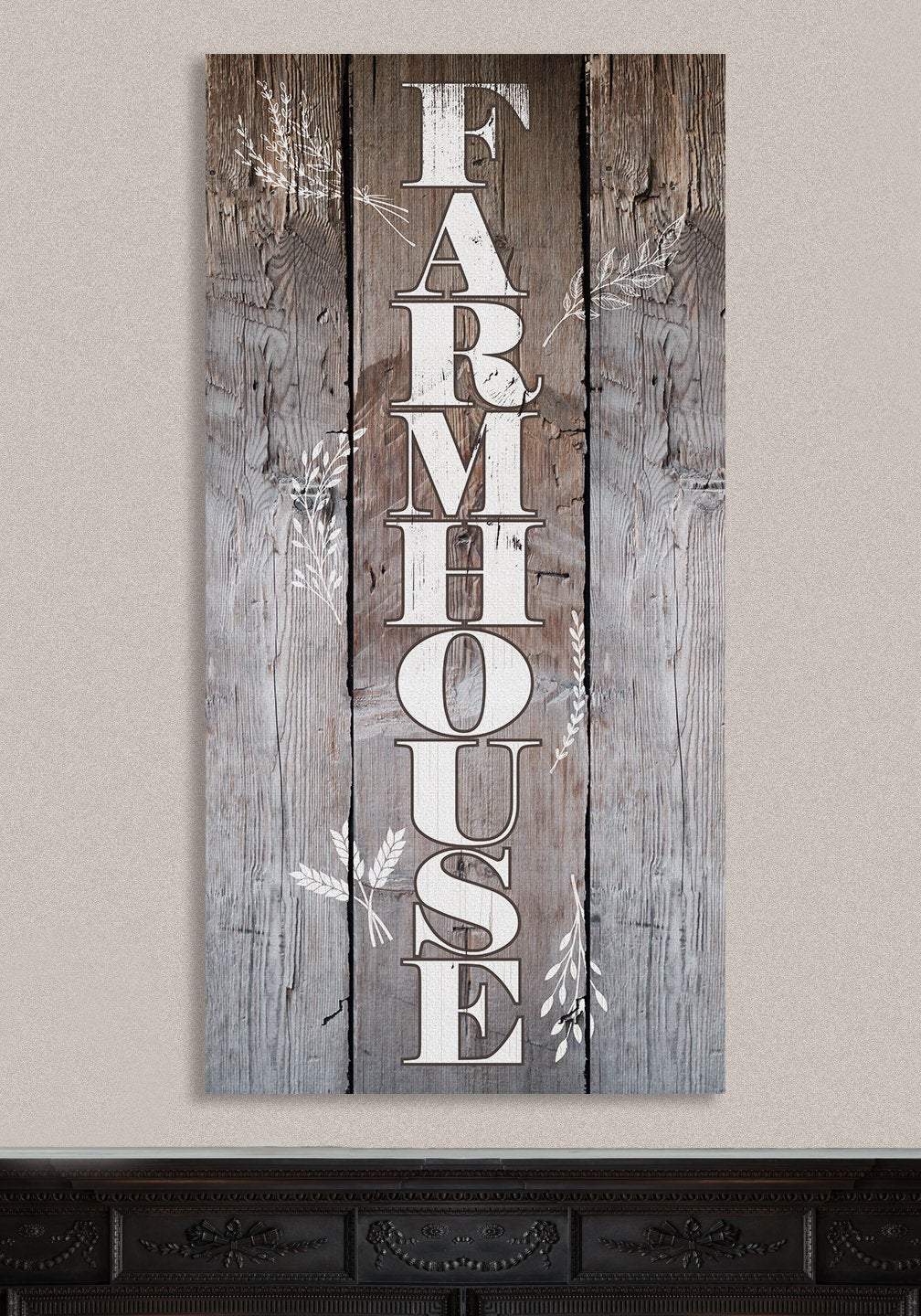 Farmhouse - Vertical - Canvas