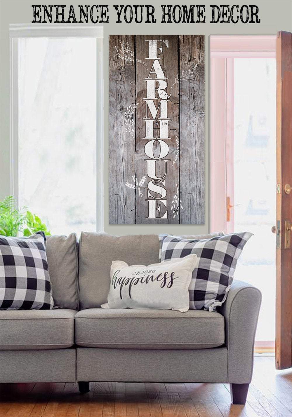 Farmhouse - Vertical - Canvas