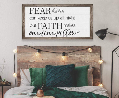 Fear Can Keep Us Up - Canvas