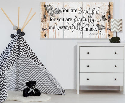 Fearfully and Wonderfully - Canvas