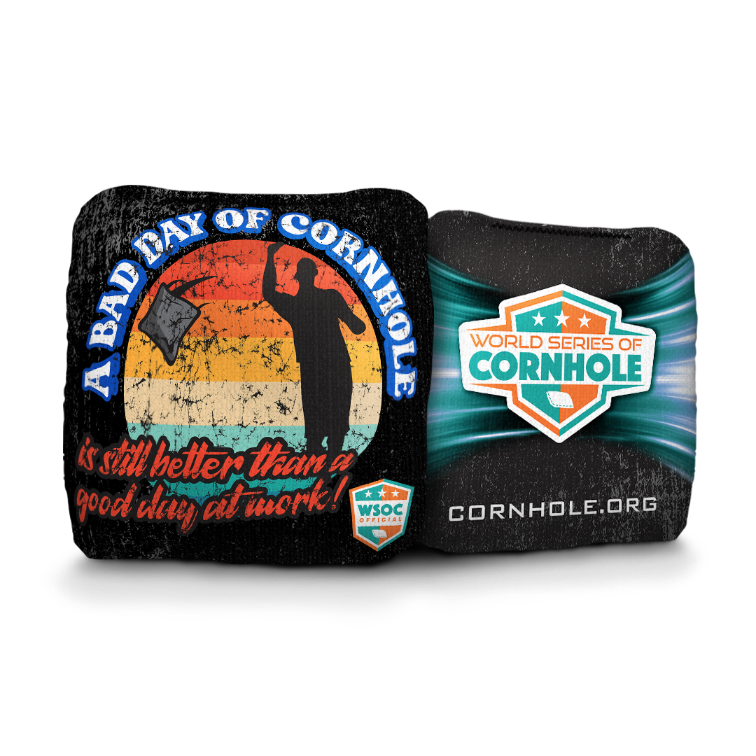 A Bad Day at Cornhole - 6 Inch WSOC Official Pro Cornhole Bags