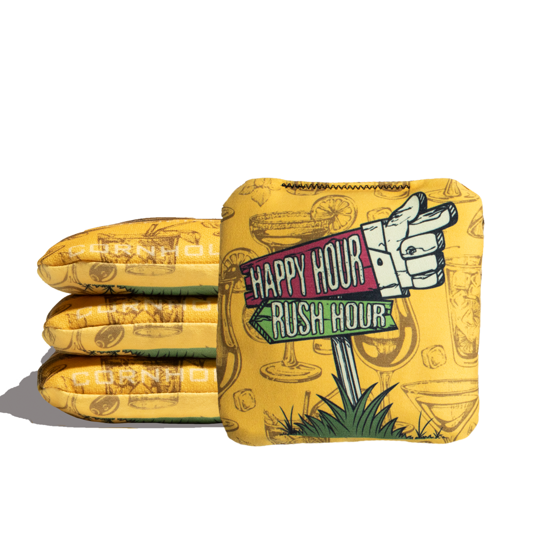 Happy Hour - 6 Inch WSOC Official Pro Cornhole Bags