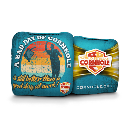 A Bad Day at Cornhole - 6 Inch WSOC Official Pro Cornhole Bags