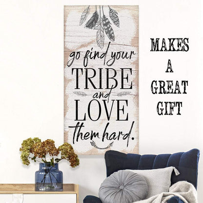 Find Your Tribe - Canvas