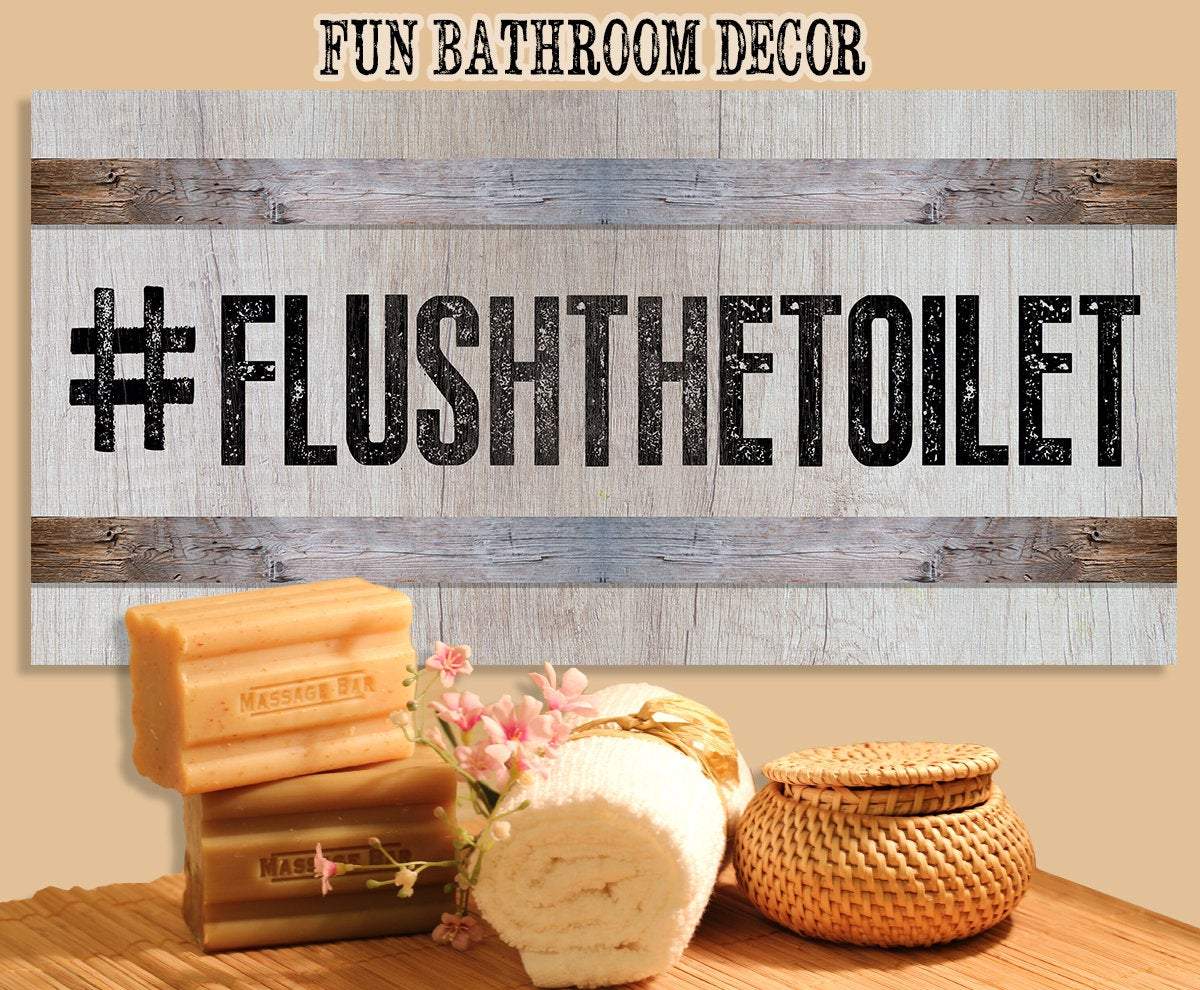 FlushTheToilet - Canvas