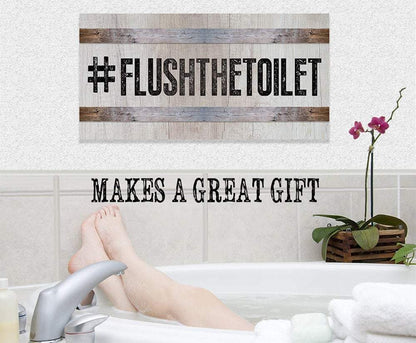 FlushTheToilet - Canvas