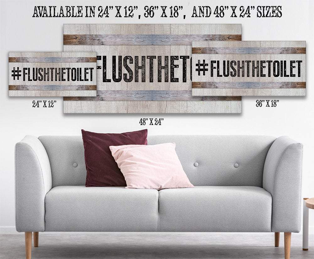 FlushTheToilet - Canvas