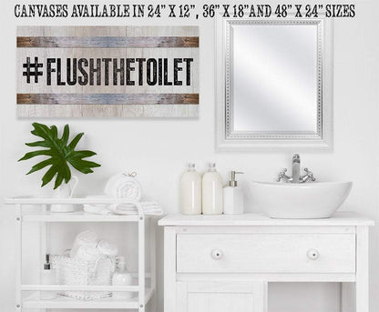 FlushTheToilet - Canvas