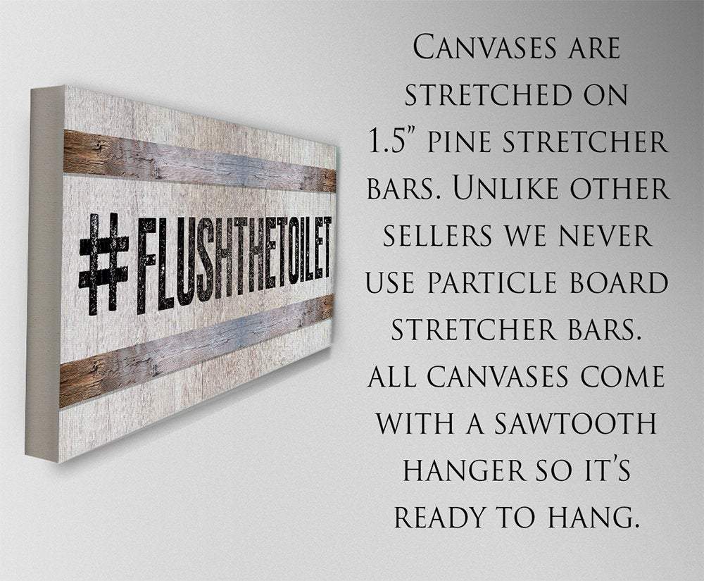 FlushTheToilet - Canvas