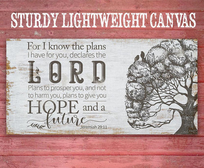 For I Know The Plans - Canvas