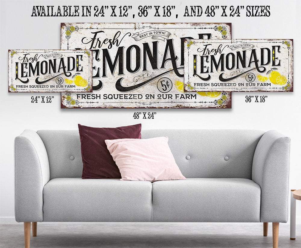 Fresh Lemonade - Canvas
