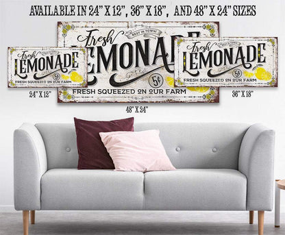 Fresh Lemonade - Canvas