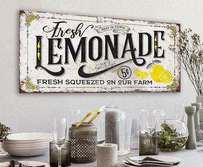 Fresh Lemonade - Canvas