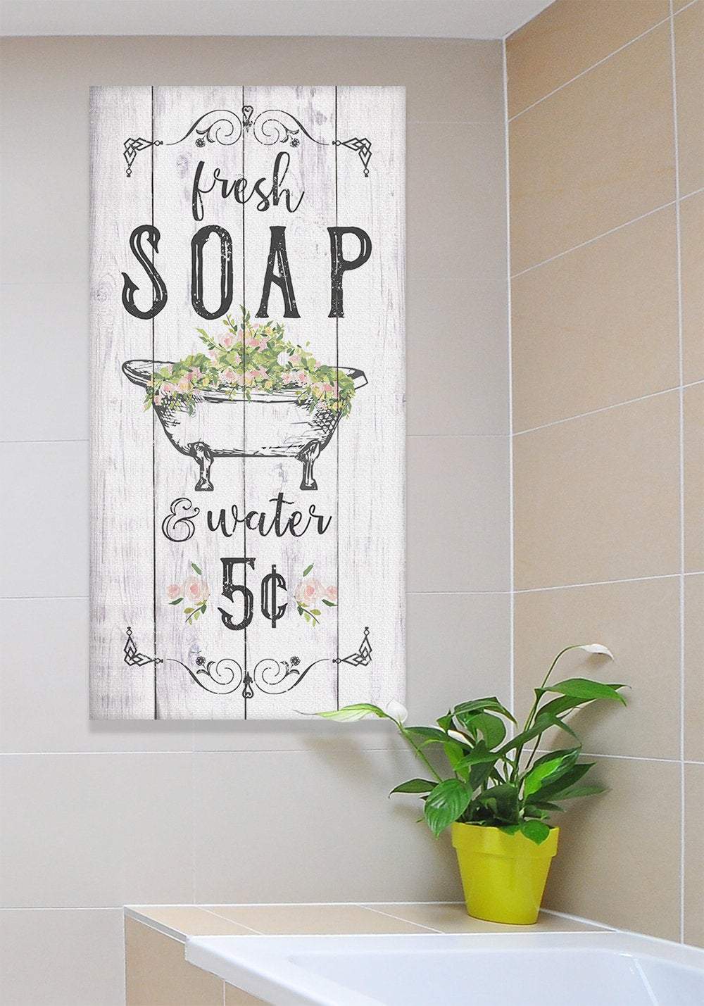 Fresh Soap & Water - Canvas