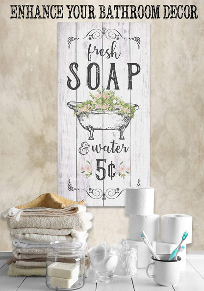 Fresh Soap & Water - Canvas
