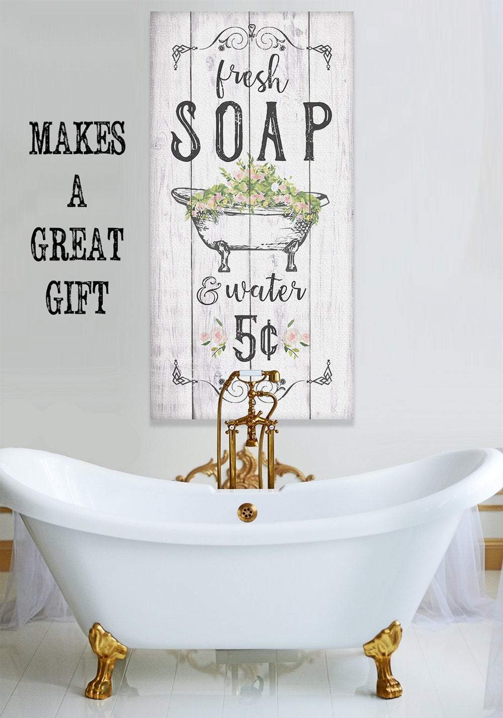 Fresh Soap & Water - Canvas