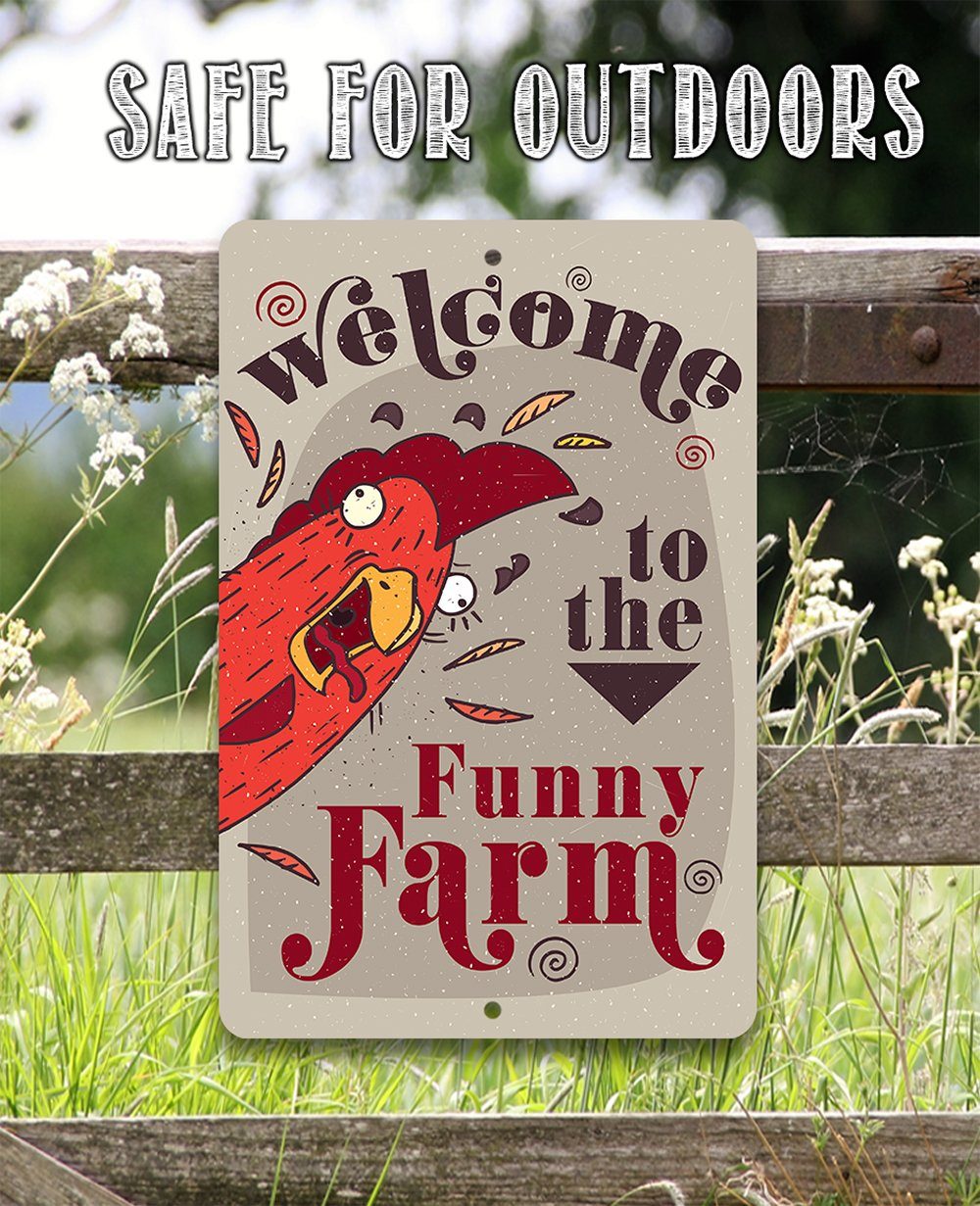 Funny Farm - Metal Sign