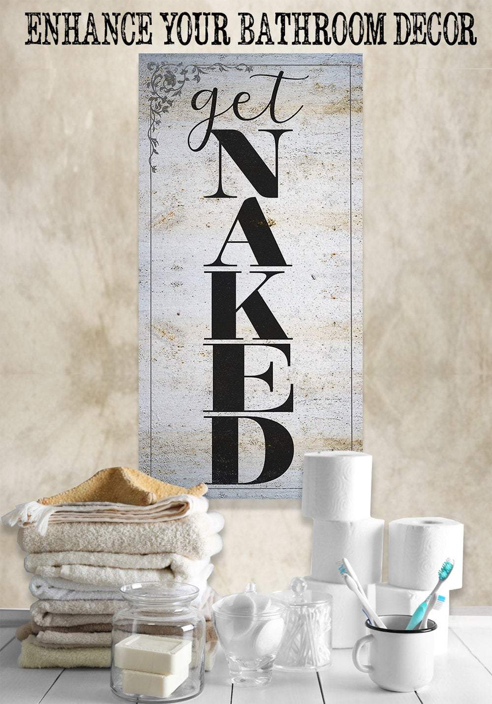 Get Naked - Canvas