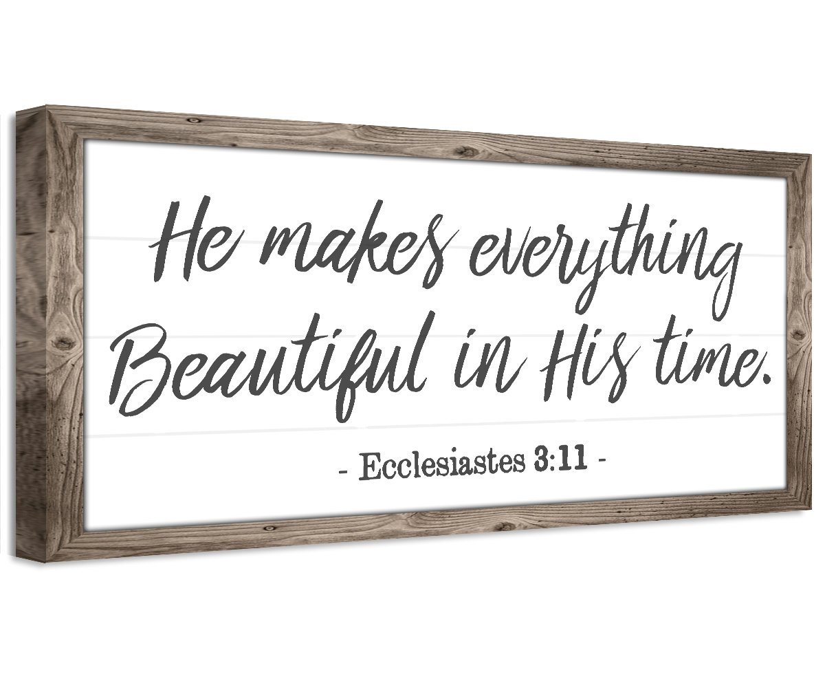He Makes Everything Beautiful - Canvas
