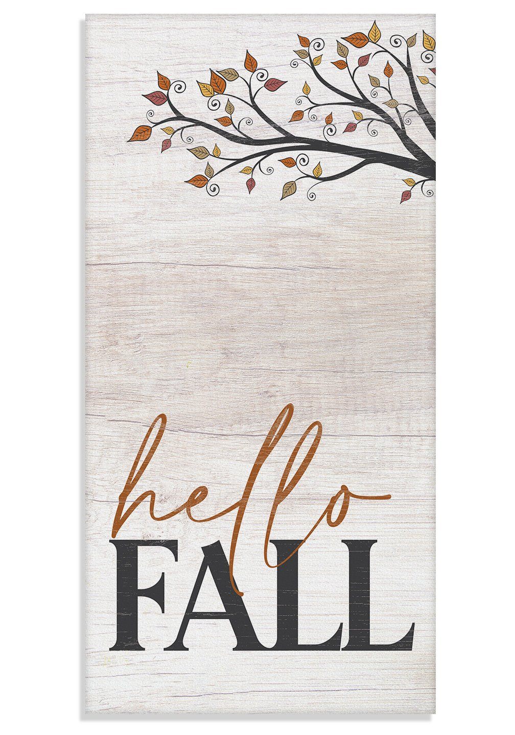 Hello Fall - Canvas