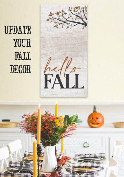 Hello Fall - Canvas