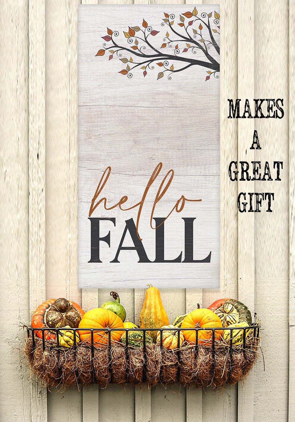 Hello Fall - Canvas