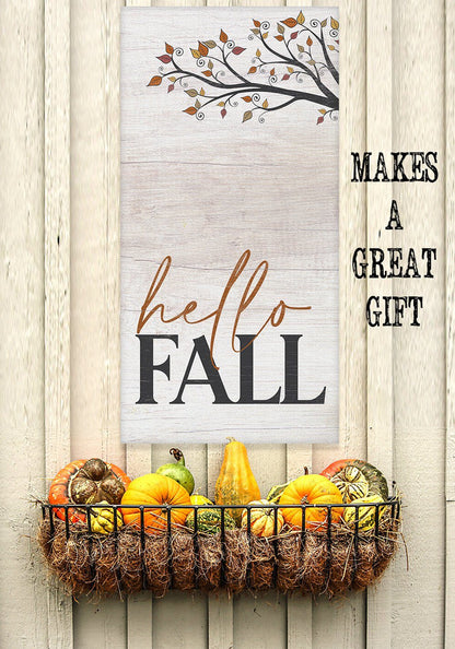 Hello Fall - Canvas